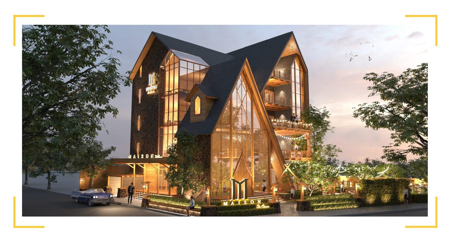 Cảnh Quan Nhà Hàng Maison De Charme