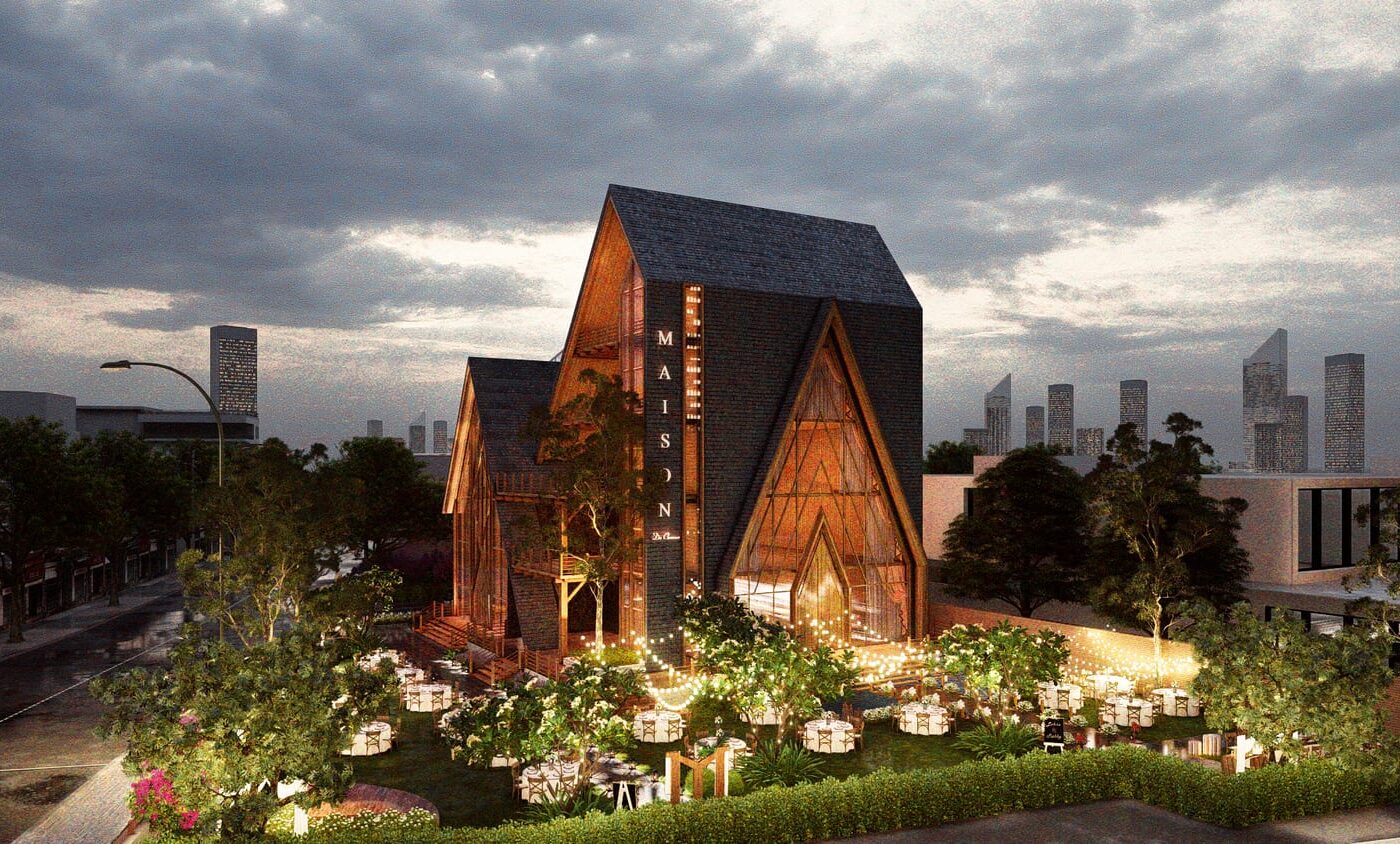 Cảnh Quan Nhà Hàng Maison De Charme